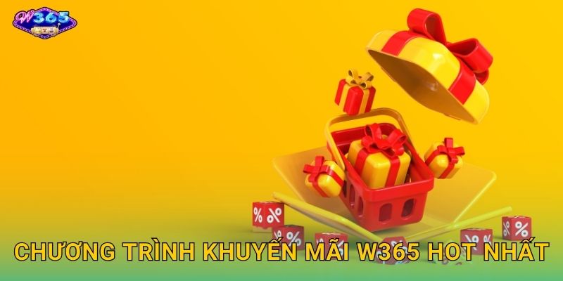 Chương Trình Khuyến Mãi W365 Hot Nhất