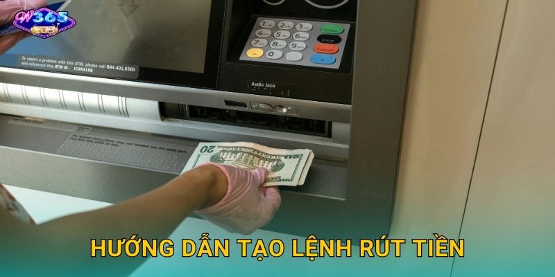 Hướng dẫn tạo lệnh rút tiền